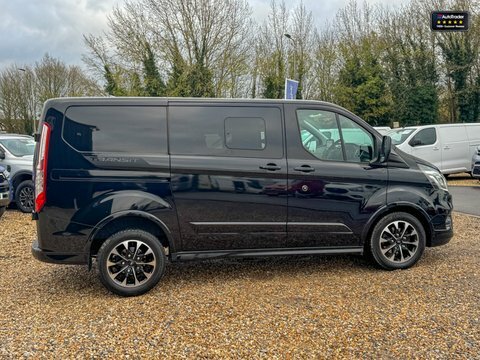 Ford Transit Custom Crew Cab MJ72VTX Black #6