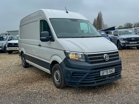 Volkswagen Crafter Mwb L2h2 High GF70XKZ White #4
