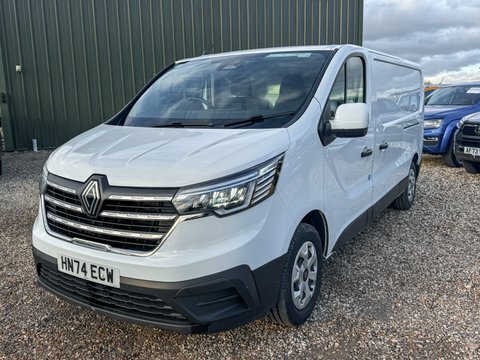Renault Trafic Lwb L2h1 Low HN74ECW White #2