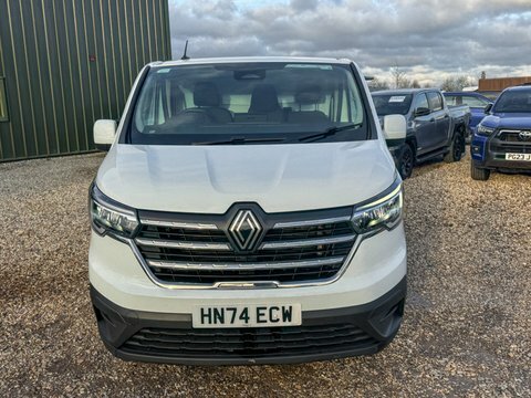 Renault Trafic Lwb L2h1 Low HN74ECW White #3