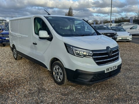Renault Trafic Lwb L2h1 Low HN74ECW White #4