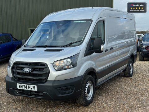 Ford Transit Custom Lwb L3h2 WR74HVV Silver #2