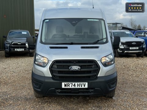 Ford Transit Custom Lwb L3h2 WR74HVV Silver #3