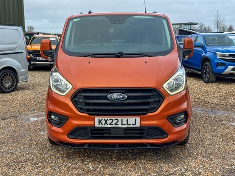 Ford Transit Custom Crew Cab Swb KX22LLJ Orange #3