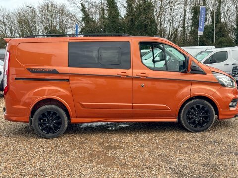 Ford Transit Custom Crew Cab Swb KX22LLJ Orange #5