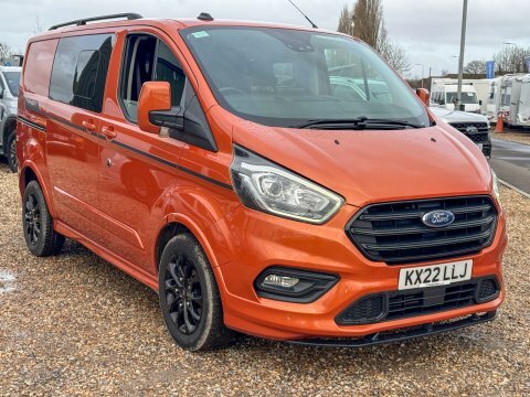 Ford Transit Custom Crew Cab Swb KX22LLJ Orange #4