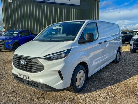 Ford Transit Custom Lwb L2h1 Low DN73OEA White #2