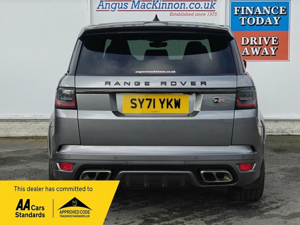Land Rover Range Rover Sport 5L Svr Carbon Edition SY71YKW Grey #6