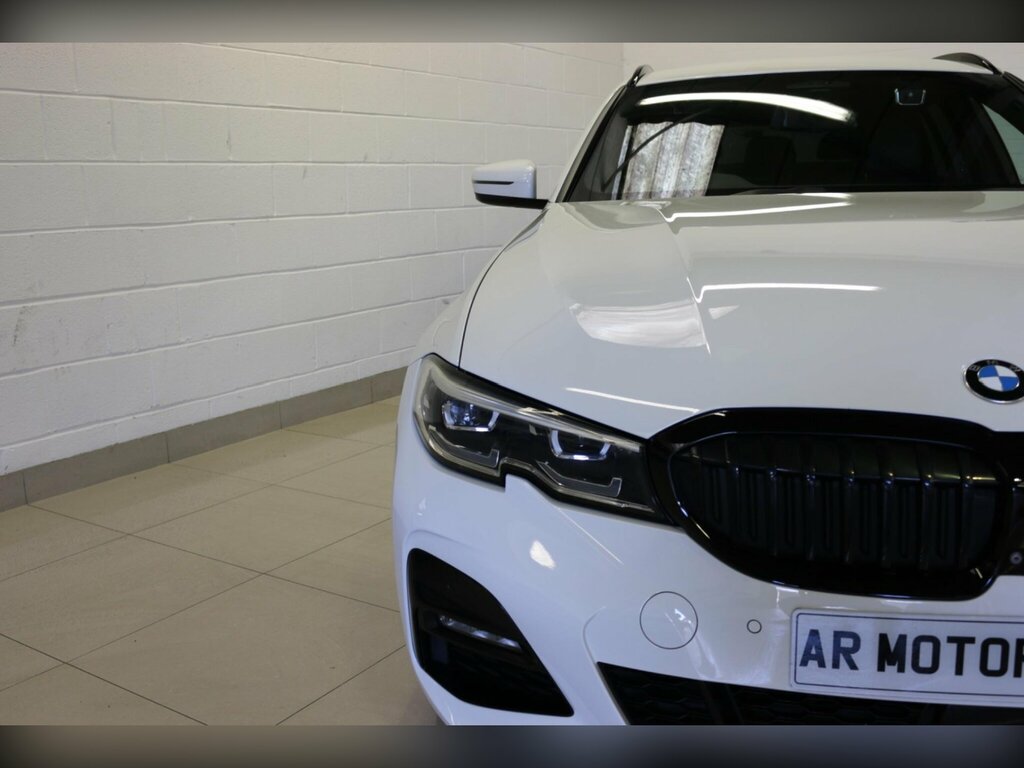 BMW 3 Series 2.0 320D M Sport Touring Euro 6 Ss White #5
