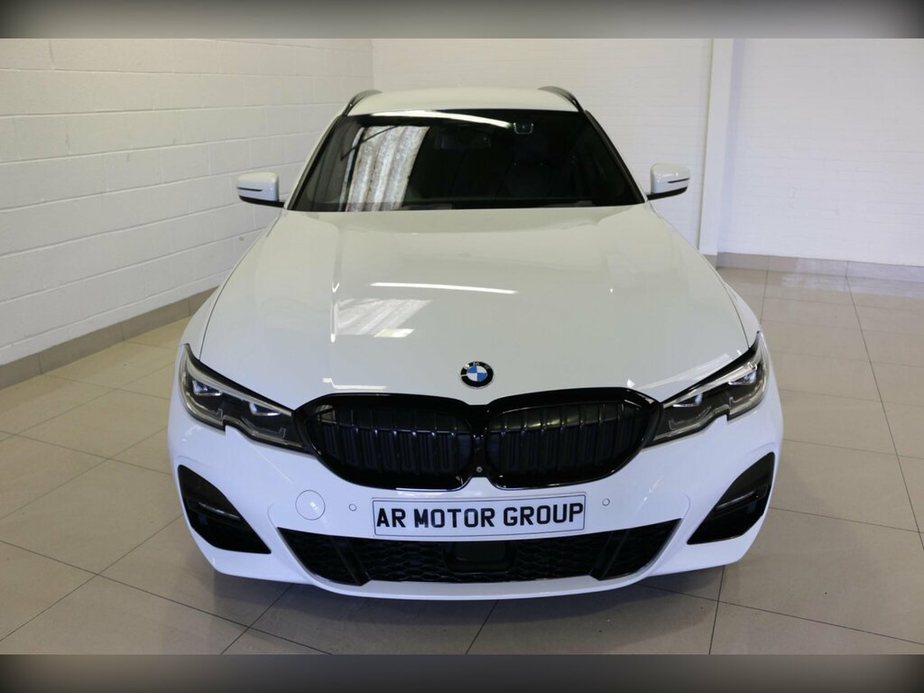 BMW 3 Series 2.0 320D M Sport Touring Euro 6 Ss White #3