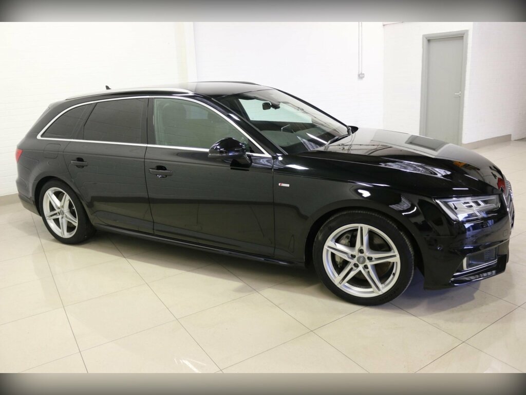 Audi A4 2.0 Tfsi S Line S Tronic Quattro Euro 6 Ss Black #6