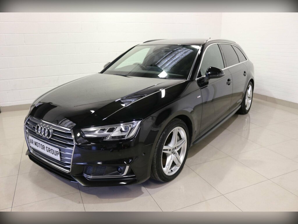 Audi A4 2.0 Tfsi S Line S Tronic Quattro Euro 6 Ss Black #5