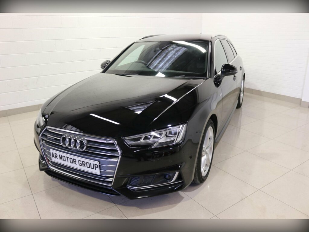 Audi A4 2.0 Tfsi S Line S Tronic Quattro Euro 6 Ss Black #4