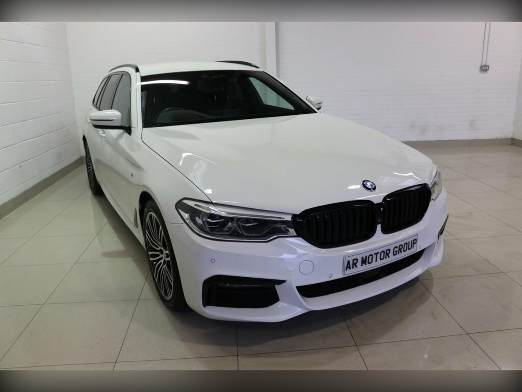BMW 5 Series 3.0 540I Gpf M Sport Touring Xdrive Euro 6 S White #6