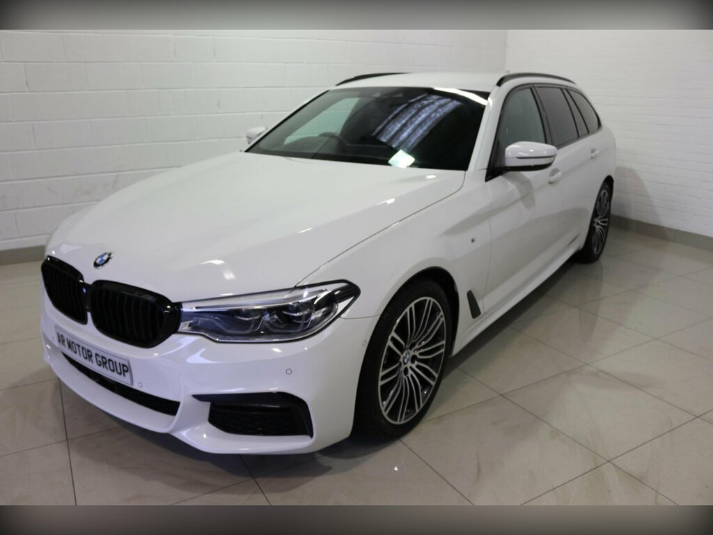 BMW 5 Series 3.0 540I Gpf M Sport Touring Xdrive Euro 6 S White #3