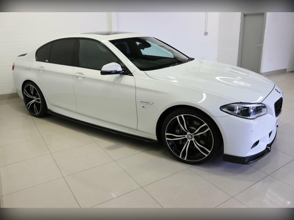 BMW 5 Series 3.0 535I M Sport Euro 6 Ss White #6