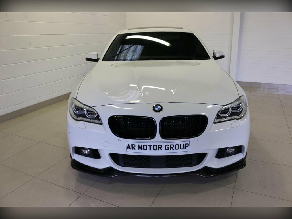 BMW 5 Series 3.0 535I M Sport Euro 6 Ss White #3