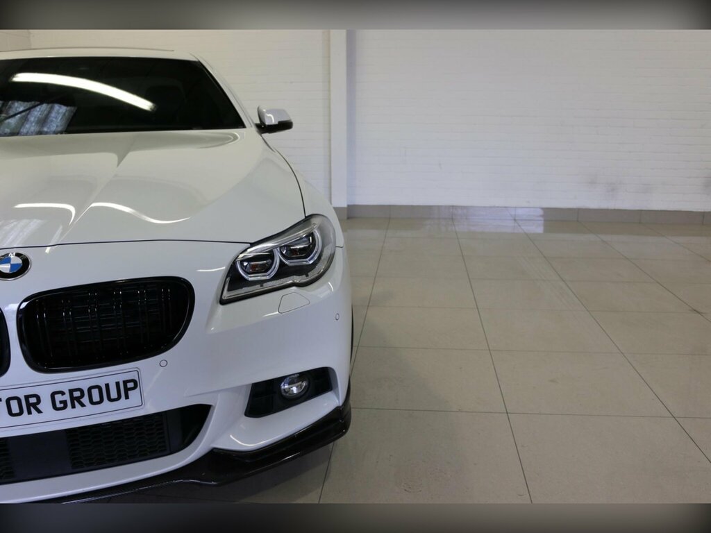 BMW 5 Series 3.0 535I M Sport Euro 6 Ss White #4