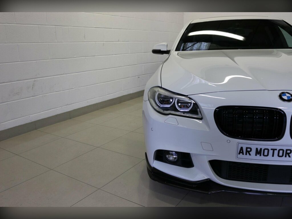 BMW 5 Series 3.0 535I M Sport Euro 6 Ss White #5