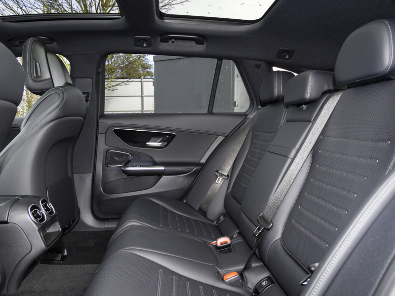 Mercedes-Benz C Class C200 Amg Line Premium Pan Roof 9G-tronic Black #6