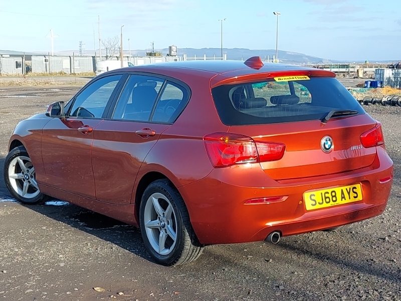 BMW 1 Series 116D Se Business Navservotronic SJ68AYS Orange #2