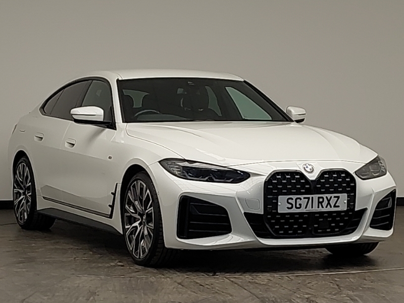 BMW 4 Series 420D Xdrive Mht M Sport Step White