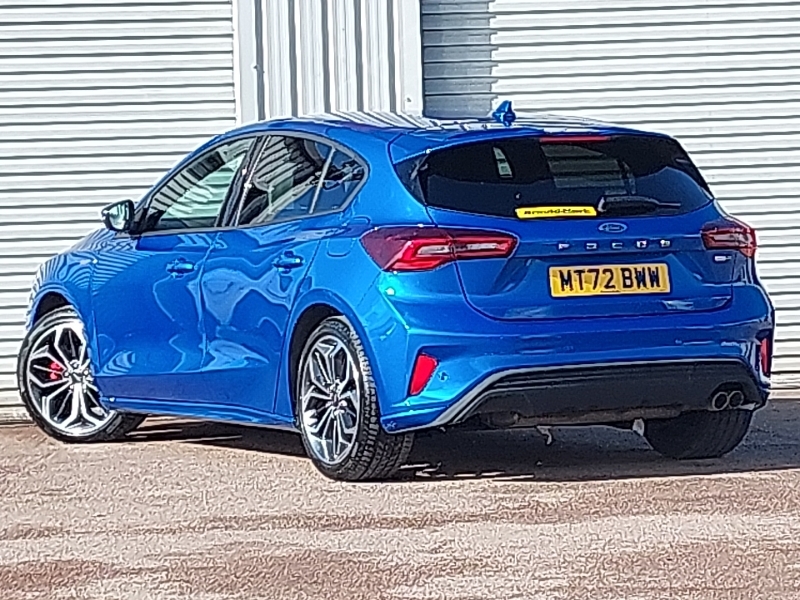 Ford Focus 1.0 Ecoboost Hybrid Mhev 155 St-line Vignale MT72BWW Blue #2