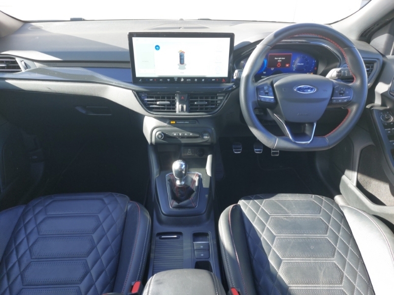 Ford Focus 1.0 Ecoboost Hybrid Mhev 155 St-line Vignale MT72BWW Blue #3