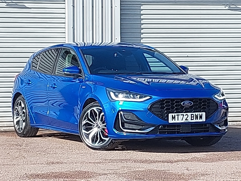 Ford Focus 1.0 Ecoboost Hybrid Mhev 155 St-line Vignale Blue