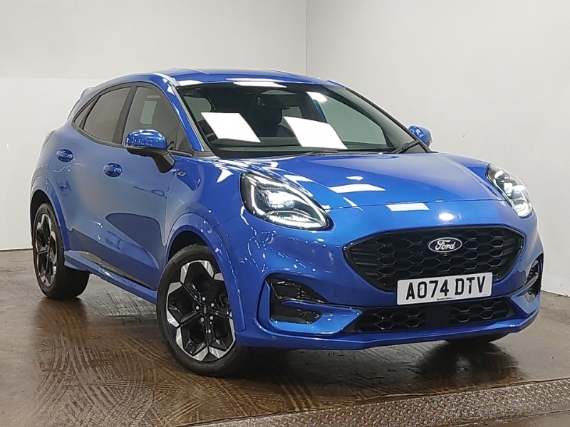 Ford Puma 1.0 Ecoboost Hybrid Mhev St-line X Dct Blue
