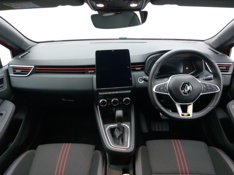 Renault Clio 1.6 E-tech Hybrid 140 Rs Line SL72DMV Red #3