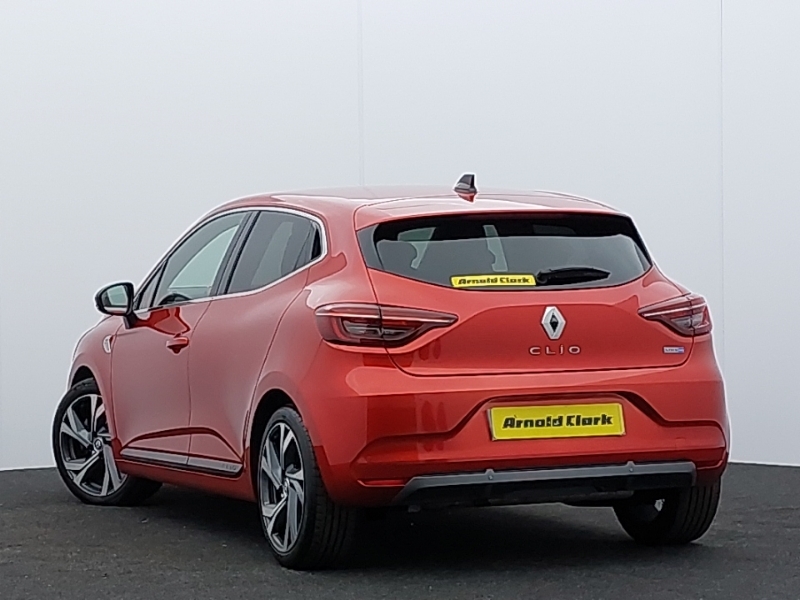 Renault Clio 1.6 E-tech Hybrid 140 Rs Line SL72DMV Red #2