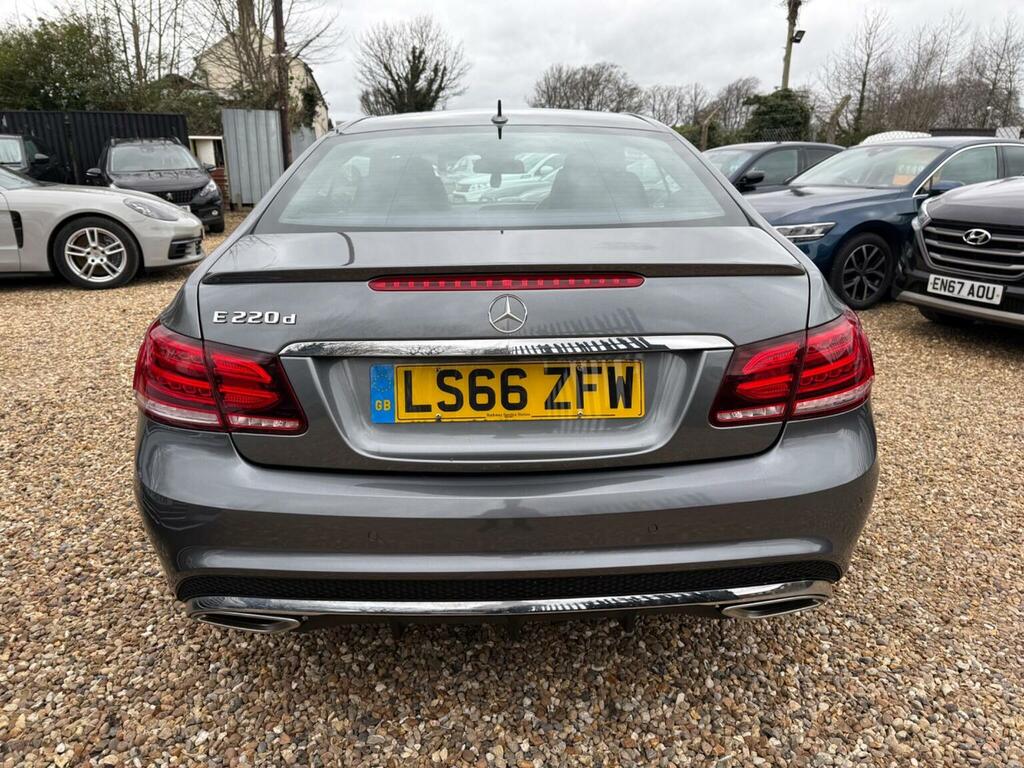 Mercedes-Benz E Class Coupe 2.1 E220d Amg Line Edition G-tronic Euro 6 LS66ZFW Grey #5