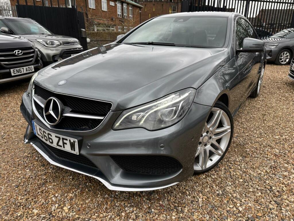 Mercedes-Benz E Class Coupe 2.1 E220d Amg Line Edition G-tronic Euro 6 LS66ZFW Grey #3