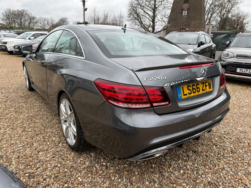 Mercedes-Benz E Class Coupe 2.1 E220d Amg Line Edition G-tronic Euro 6 LS66ZFW Grey #6