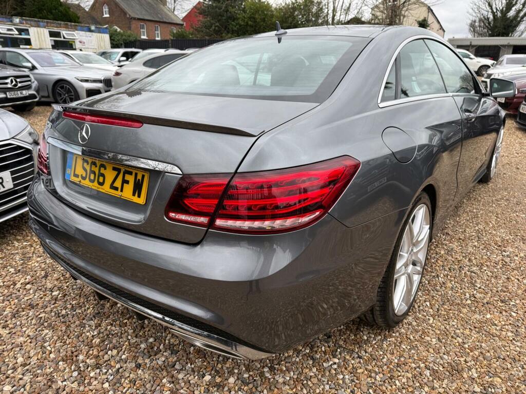 Mercedes-Benz E Class Coupe 2.1 E220d Amg Line Edition G-tronic Euro 6 LS66ZFW Grey #4