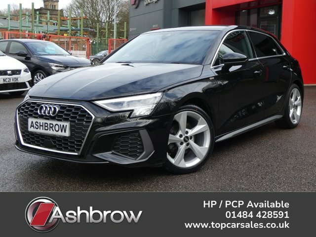 Audi A3 2022 Sportback 1.0 Tfsi 30 S Line S Tronic 110 Black