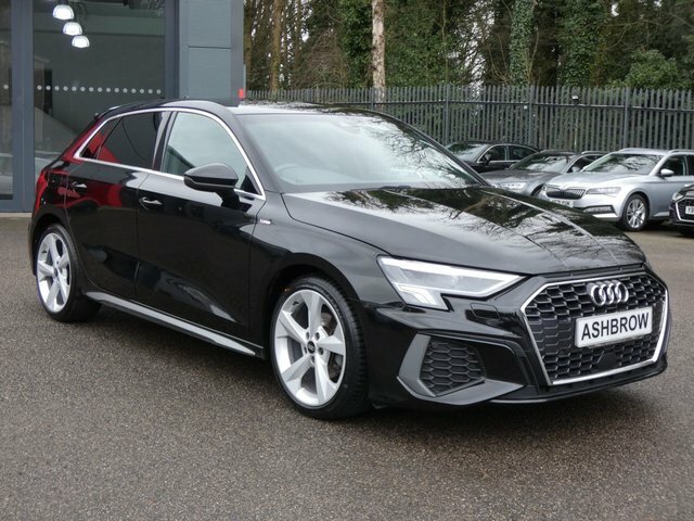 Audi A3 2022 Sportback 1.0 Tfsi 30 S Line S Tronic 110 RO72MPV Black #5