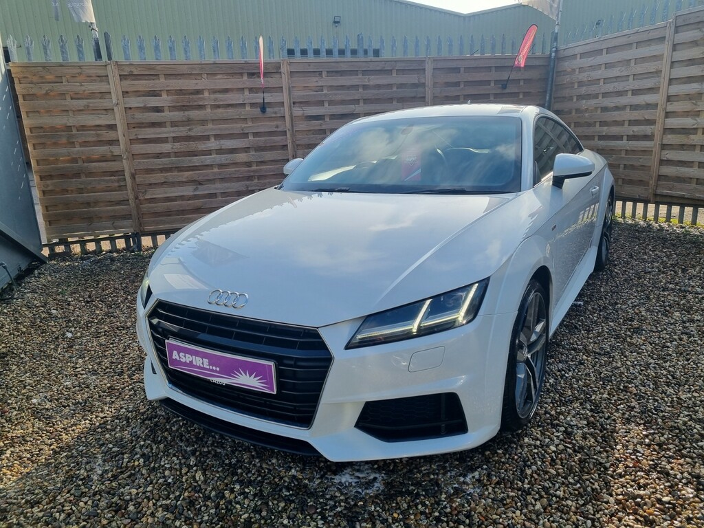Audi TT Coupe 1.8 Tfsi S Line 2018 J90WHE White #2
