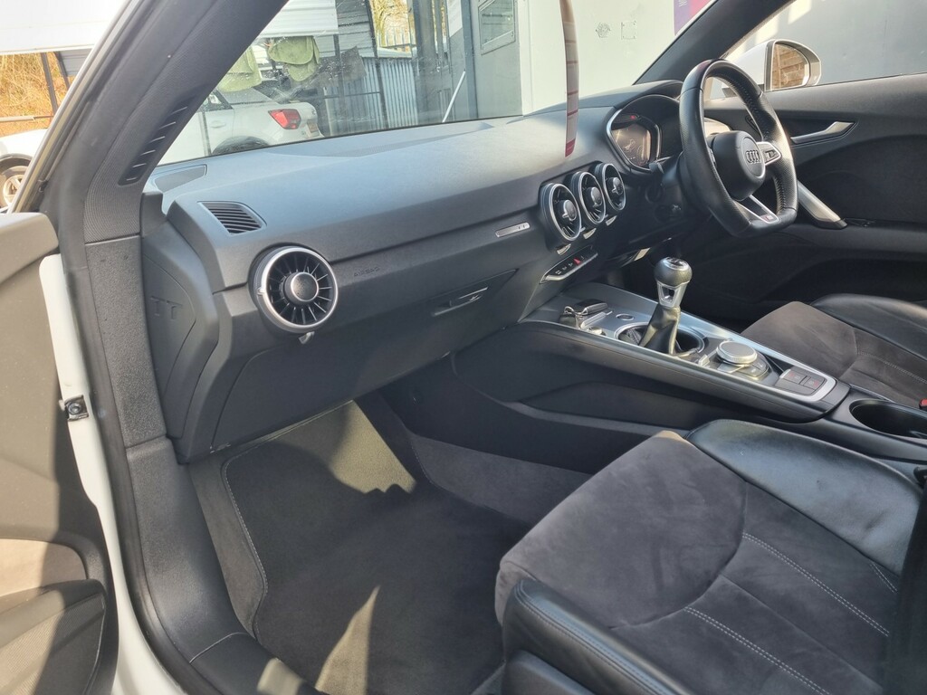 Audi TT Coupe 1.8 Tfsi S Line 2018 J90WHE White #6