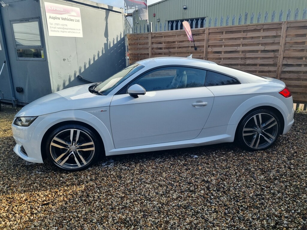 Audi TT Coupe 1.8 Tfsi S Line 2018 J90WHE White #3