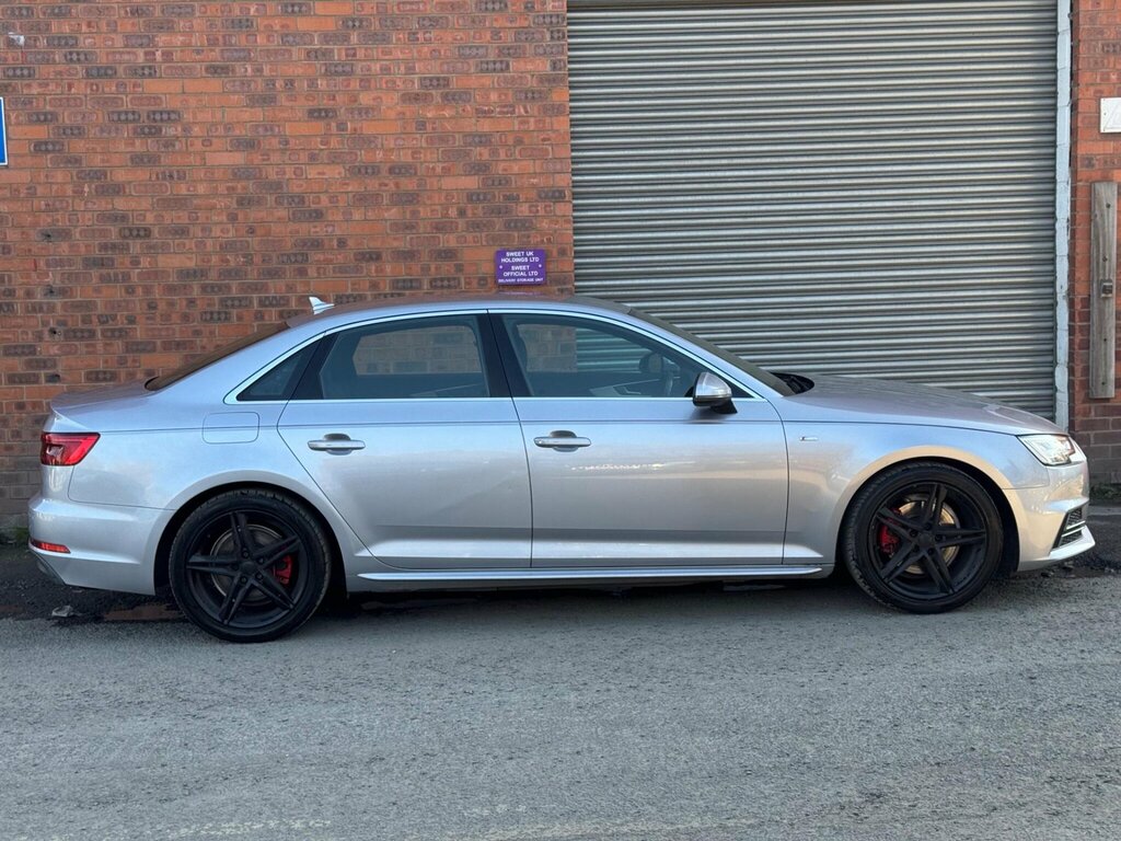 Audi A4 2.0 Tdi S Line S Tronic Euro 6 Ss GK66FVE Silver #5
