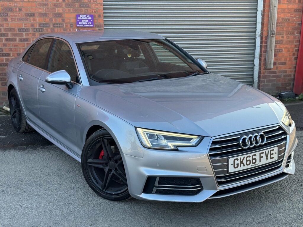 Audi A4 2.0 Tdi S Line S Tronic Euro 6 Ss Silver
