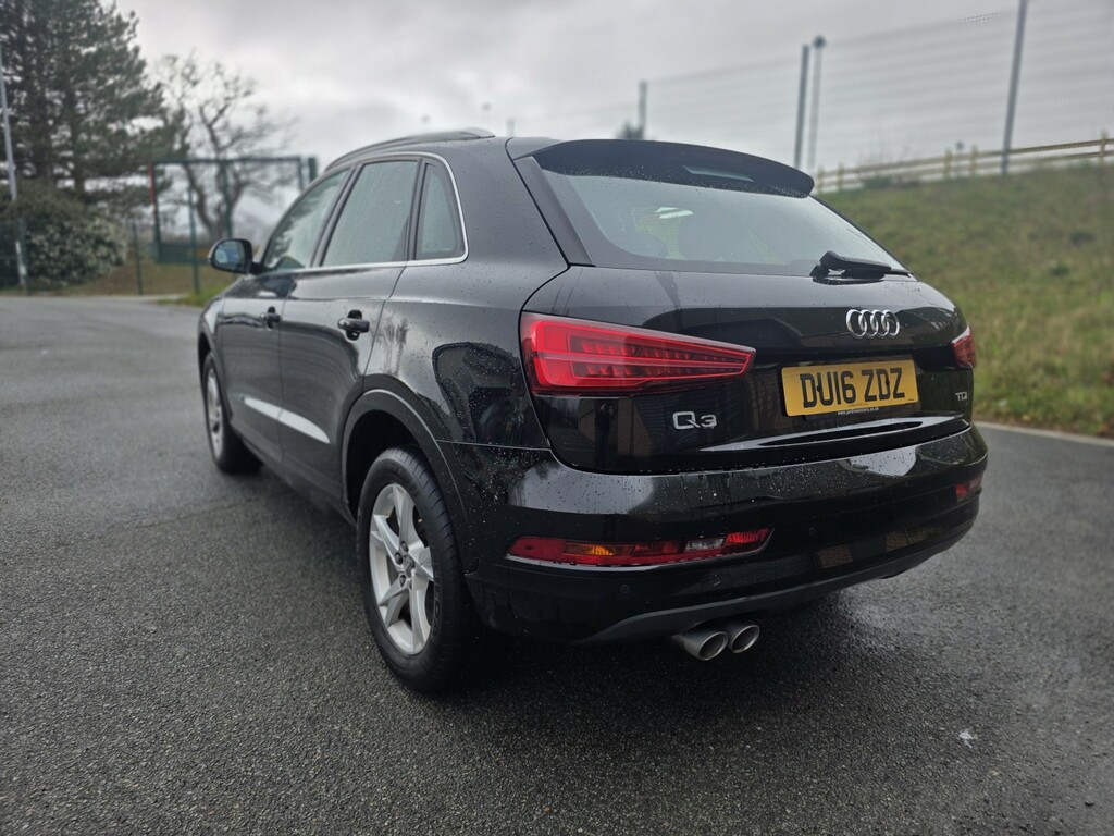 Audi Q3 Suv 2.0 Tdi Se 2016 DU16ZDZ Black #5