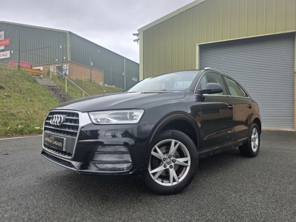 Audi Q3 Suv 2.0 Tdi Se 2016 DU16ZDZ Black #2
