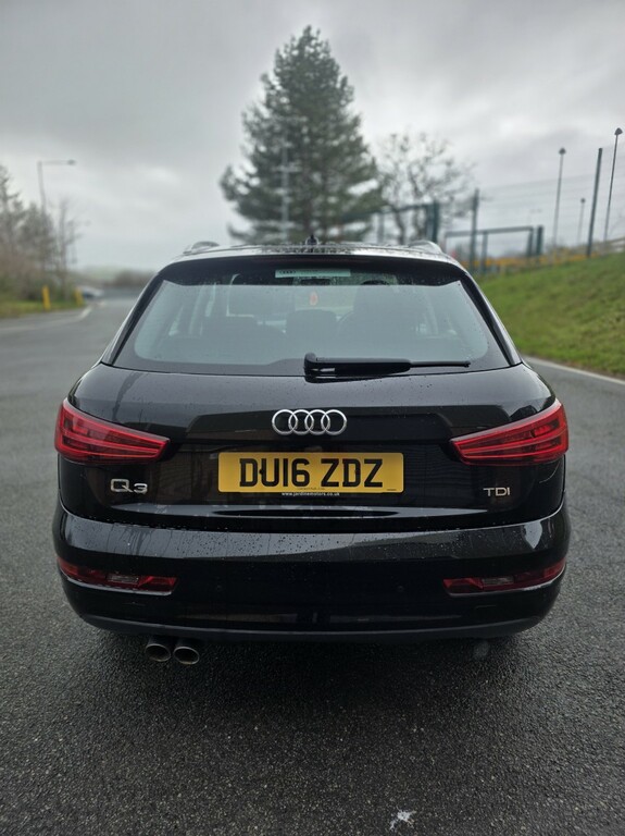 Audi Q3 Suv 2.0 Tdi Se 2016 DU16ZDZ Black #6