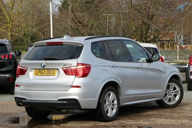 BMW X3 2.0 18D M Sport Suv Sdrive Euro 5 LP62OEO Silver #2