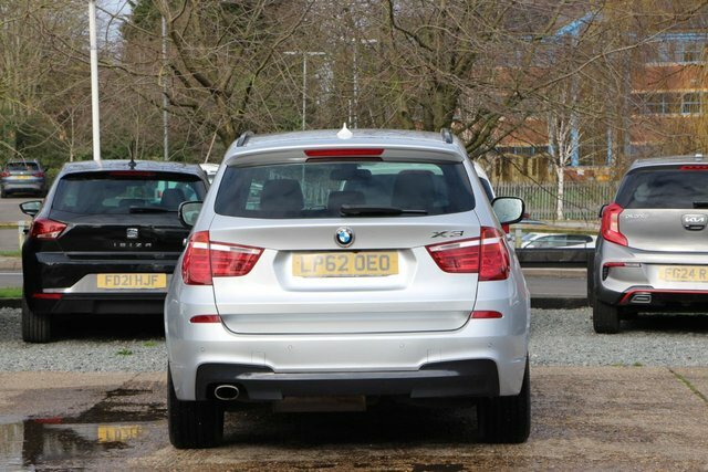BMW X3 2.0 18D M Sport Suv Sdrive Euro 5 LP62OEO Silver #4