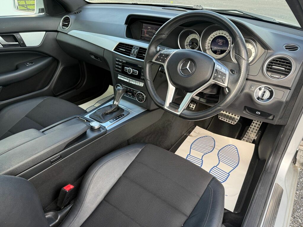 Mercedes-Benz C Class 2013 1.6 C180 Blueefficiency Amg Sport Coupe P SY13TGO Silver #2