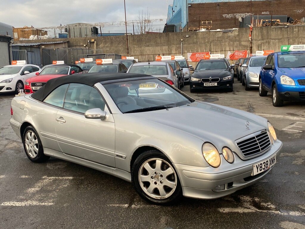 Mercedes-Benz CLK 2.3 Clk230 Kompressor Avantgarde Cabriolet Silver
